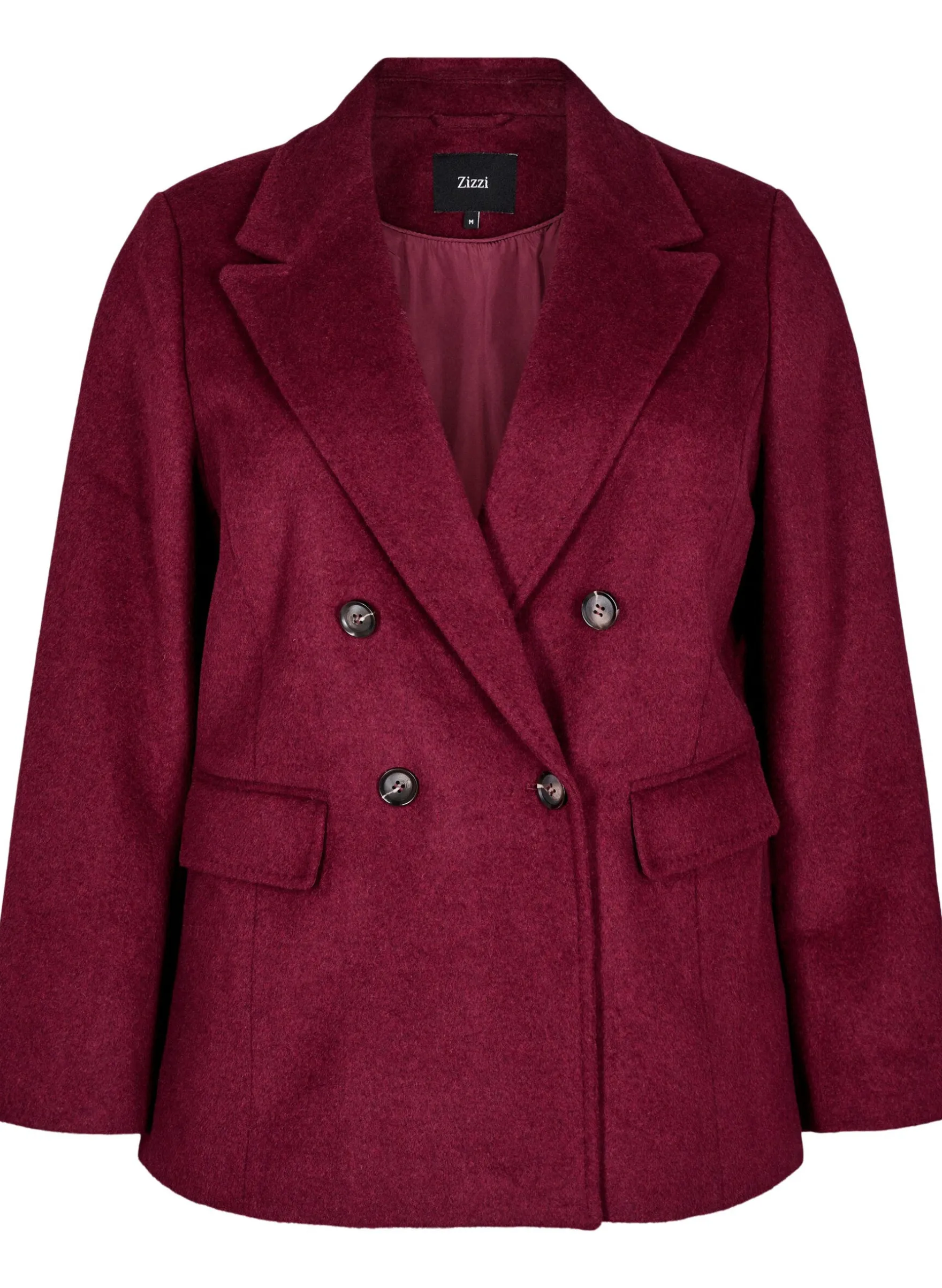 Blazer mit zweireihiger Knopfleiste und klassischen Revers