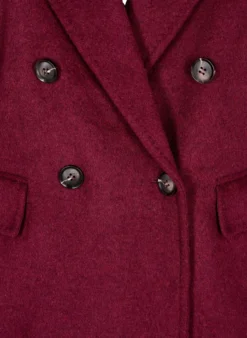 Blazer mit zweireihiger Knopfleiste und klassischen Revers