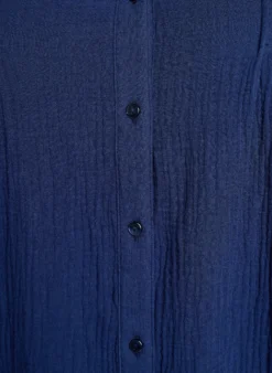 Bluse aus Baumwoll-Musselin mit bestickten Details
