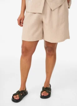 Bluse aus Baumwoll-Musselin mit gestickten Details