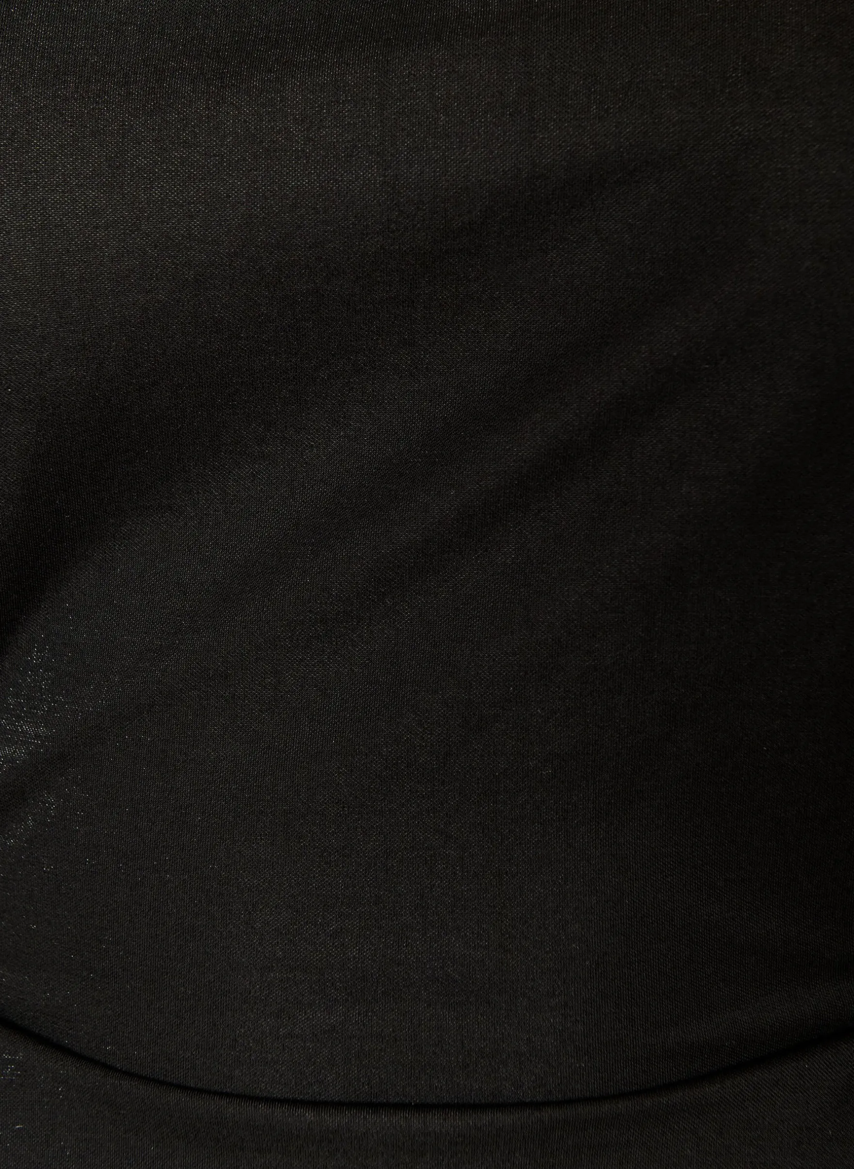 Bluse aus einer Baumwollmischung mit V-Ausschnitt und Bindeband