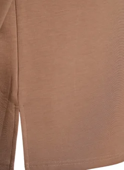 Bluse aus Jersey mit Rundhalsausschnitt
