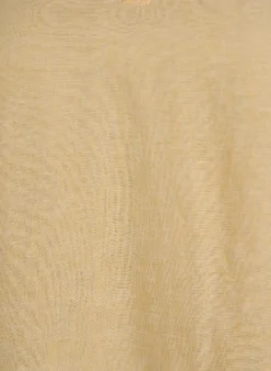 Bluse aus Leinen und Viskose mit 1/2-Ärmeln