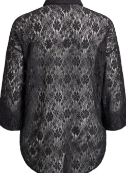 Bluse aus Spitze mit 3/4-Ärmeln