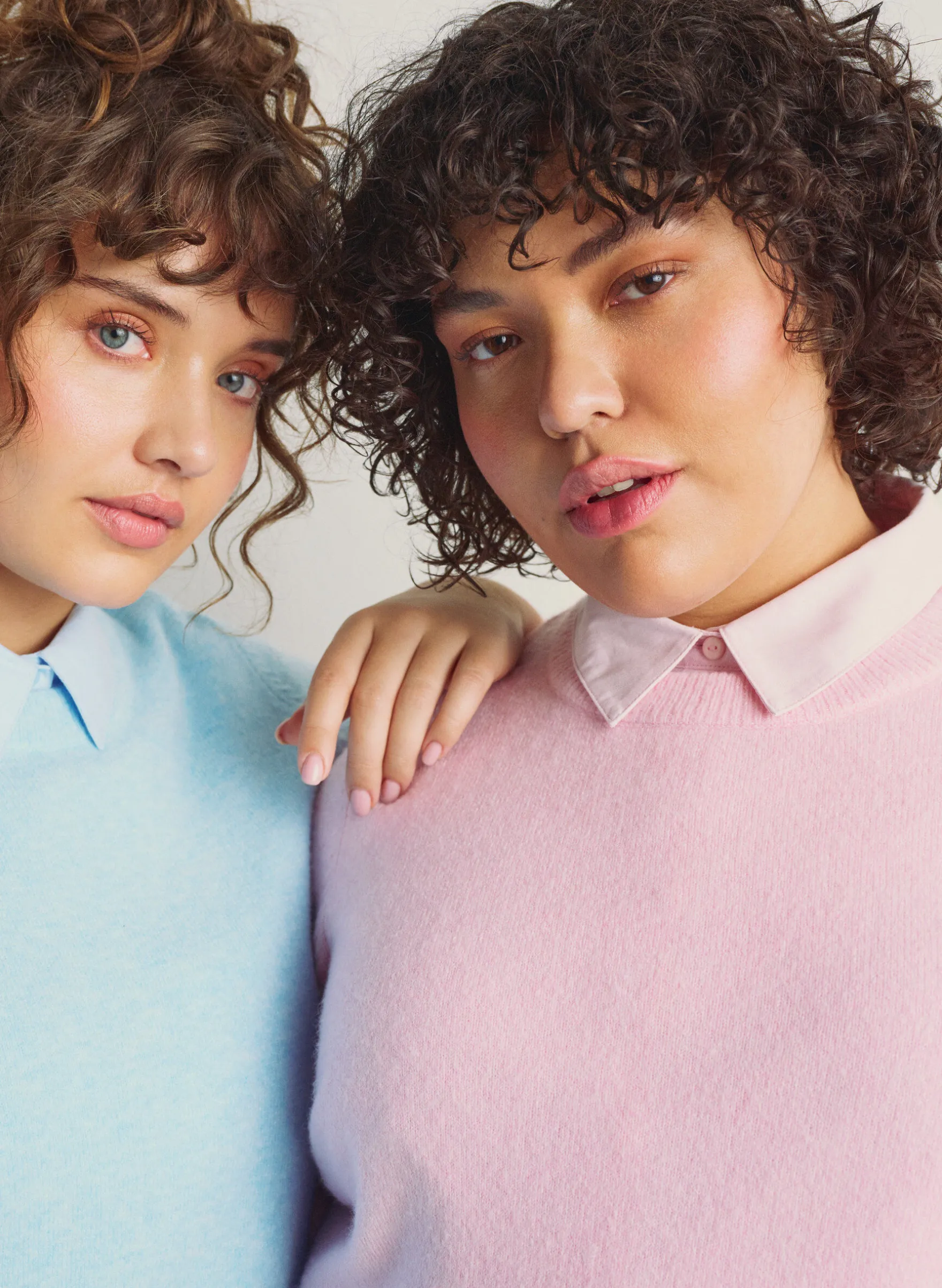 Bluse aus Strick mit kurzen Ärmeln