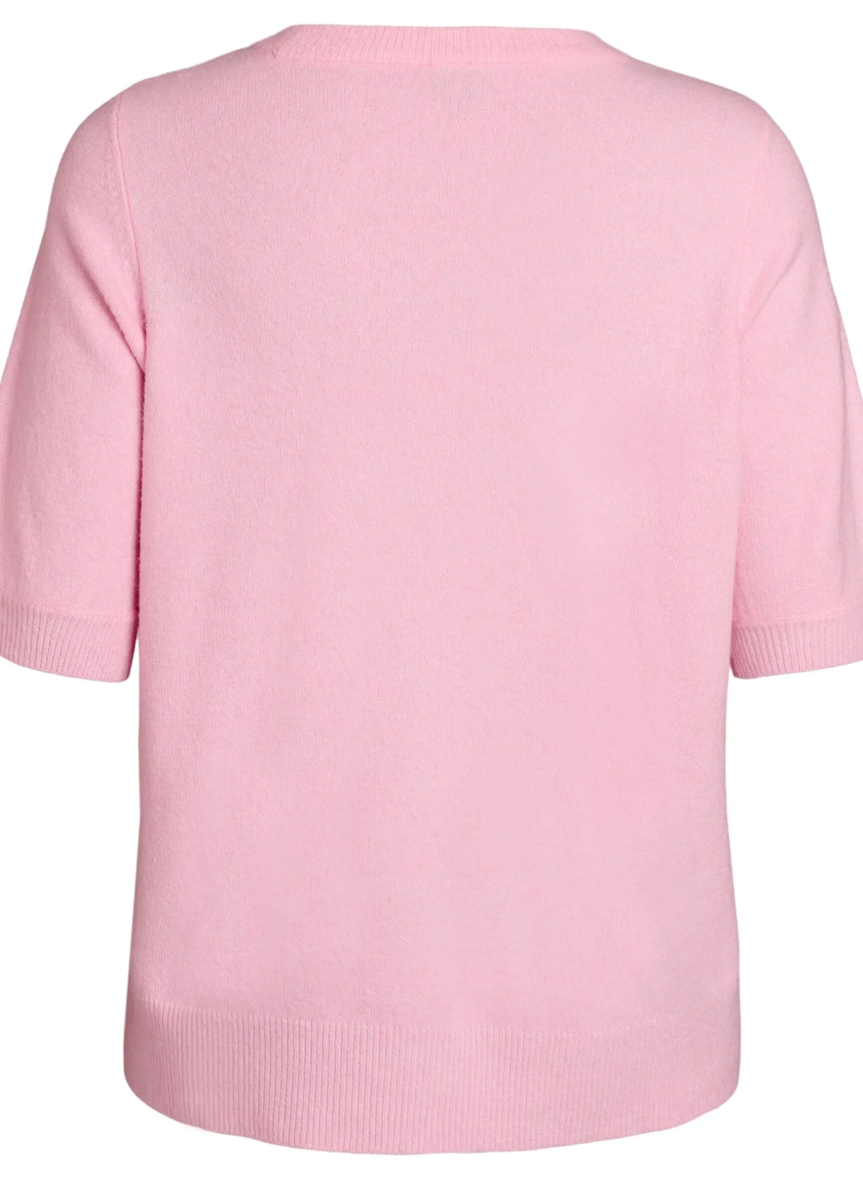 Bluse aus Strick mit kurzen Ärmeln