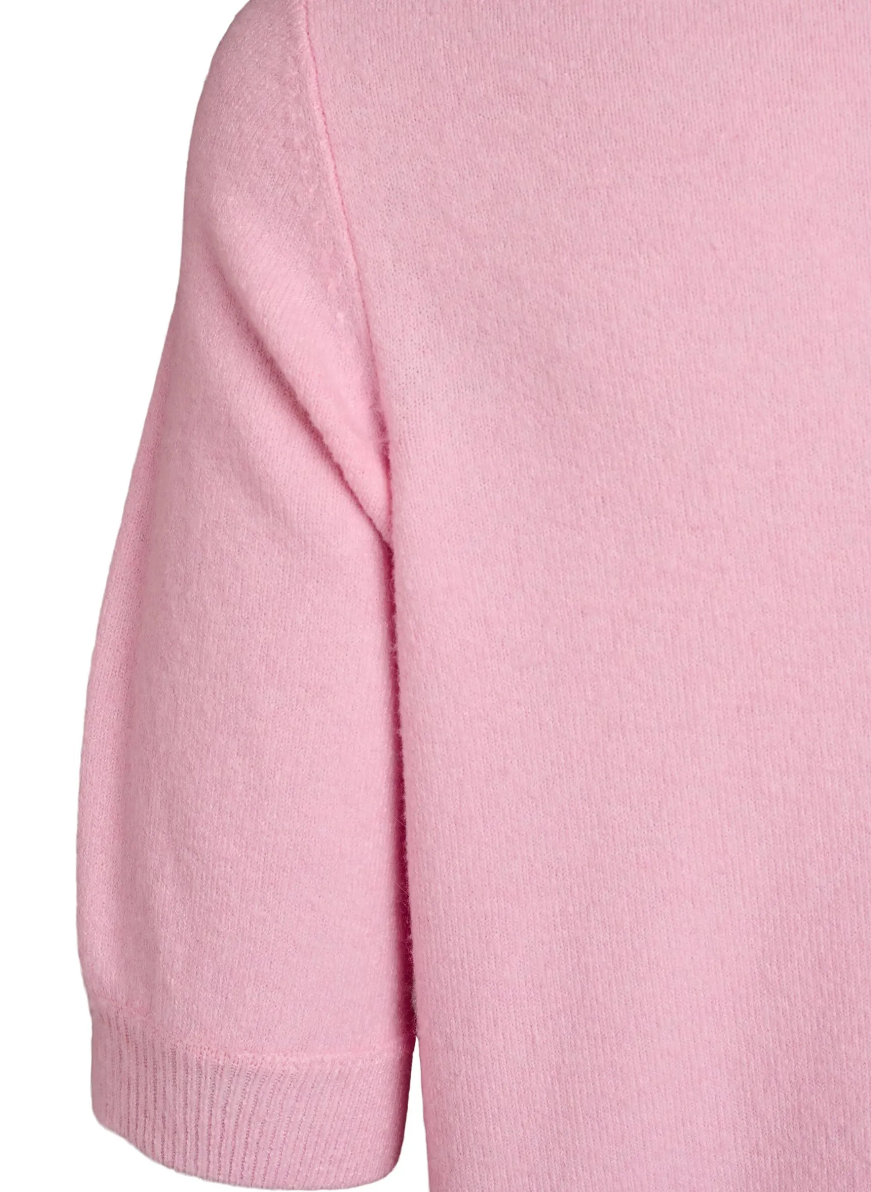 Bluse aus Strick mit kurzen Ärmeln