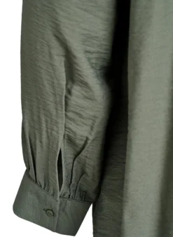 Bluse aus Viskose mit A-Linie