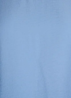 Bluse aus Viskose mit halben Ärmeln