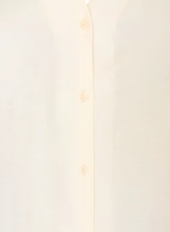 Bluse mit ellbogenlangen Ärmeln und geblümten Details