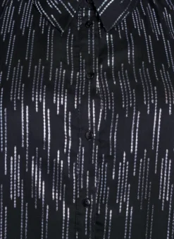 Bluse mit glitzerndem Muster