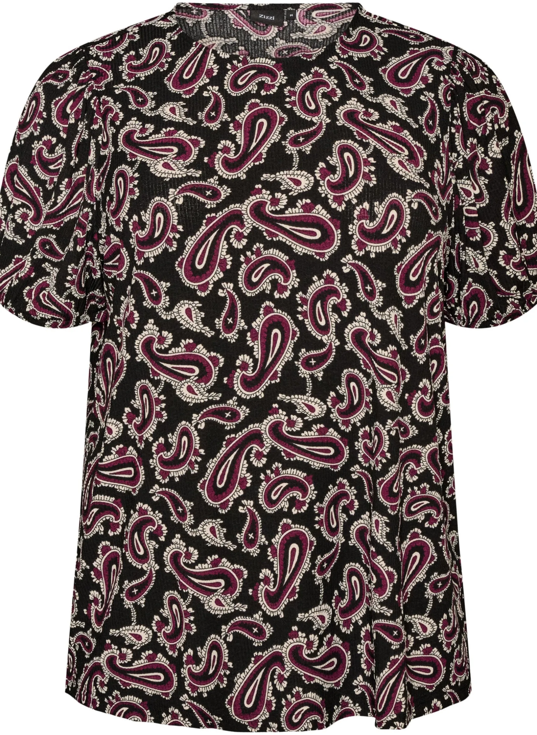 Bluse mit langen Ärmeln und Paisleymuster