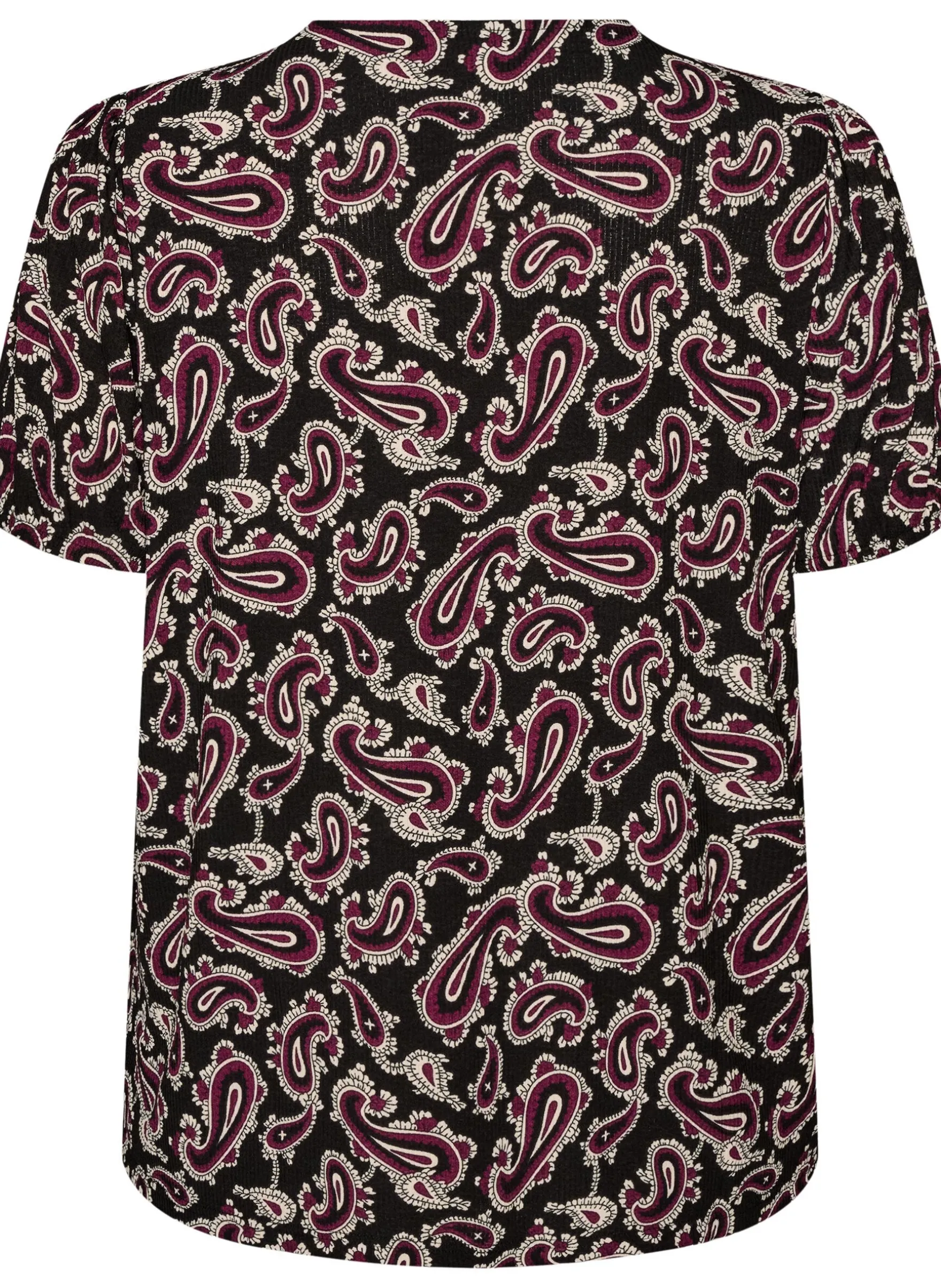 Bluse mit langen Ärmeln und Paisleymuster