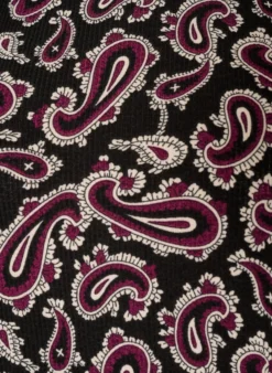 Bluse mit langen Ärmeln und Paisleymuster