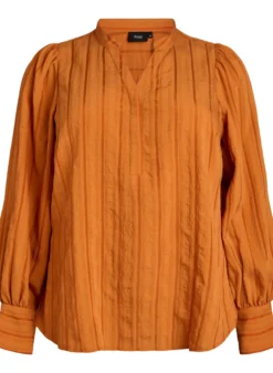 Bluse mit Längsstreifen