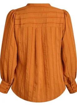 Bluse mit Längsstreifen