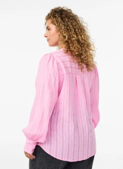 Bluse mit Längsstreifen
