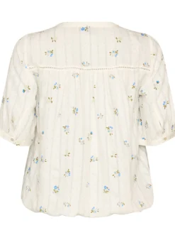Bluse mit Print und 1/2-Ärmeln
