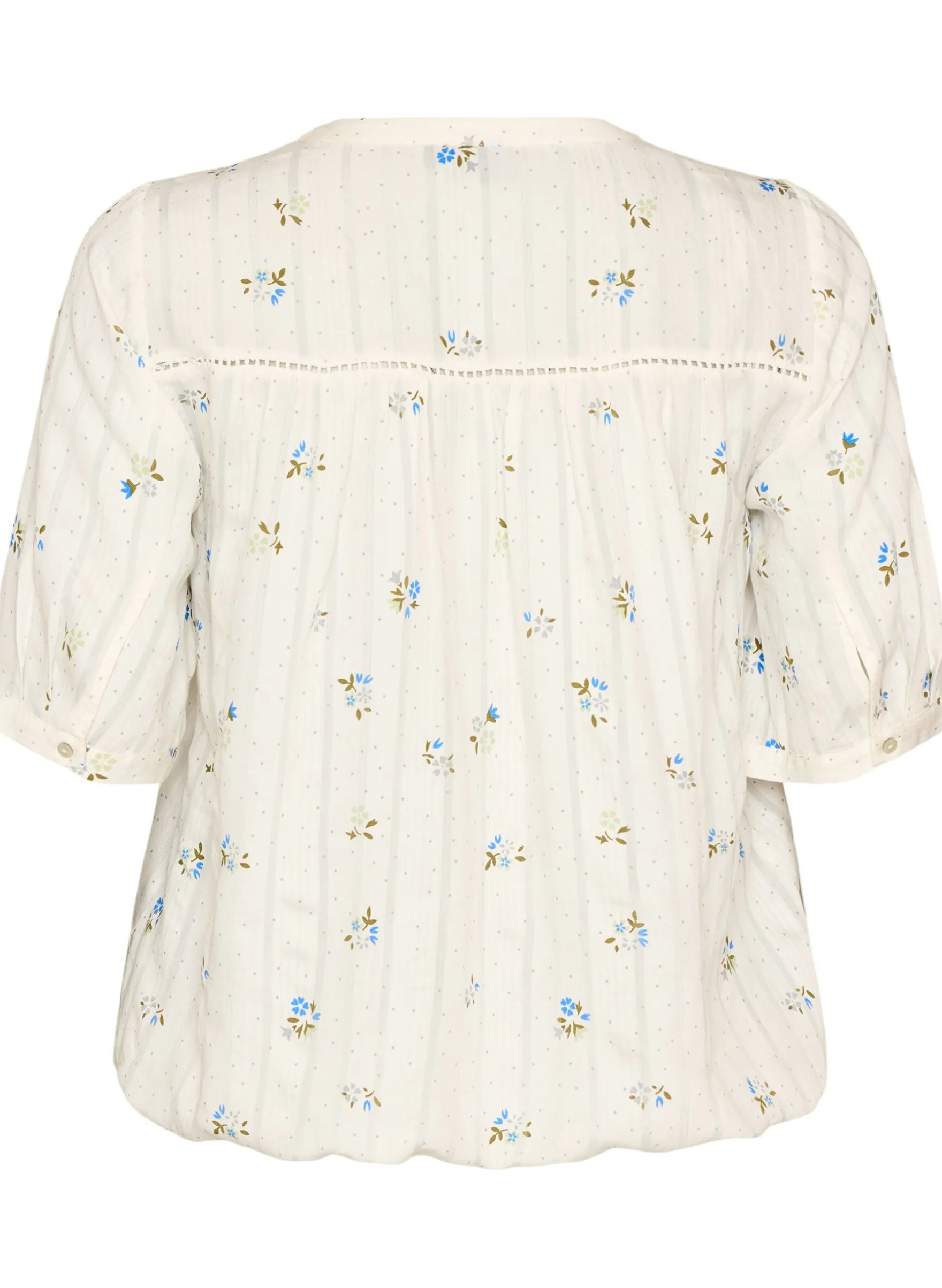 Bluse mit Print und 1/2-Ärmeln