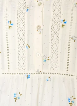 Bluse mit Print und 1/2-Ärmeln