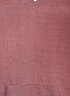 Bluse mit 3/4-Ärmeln und Rüschendetails