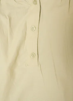 Bluse mit Smock und 3/4-Ärmeln