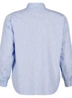 Bluse mit Streifen und Nieten