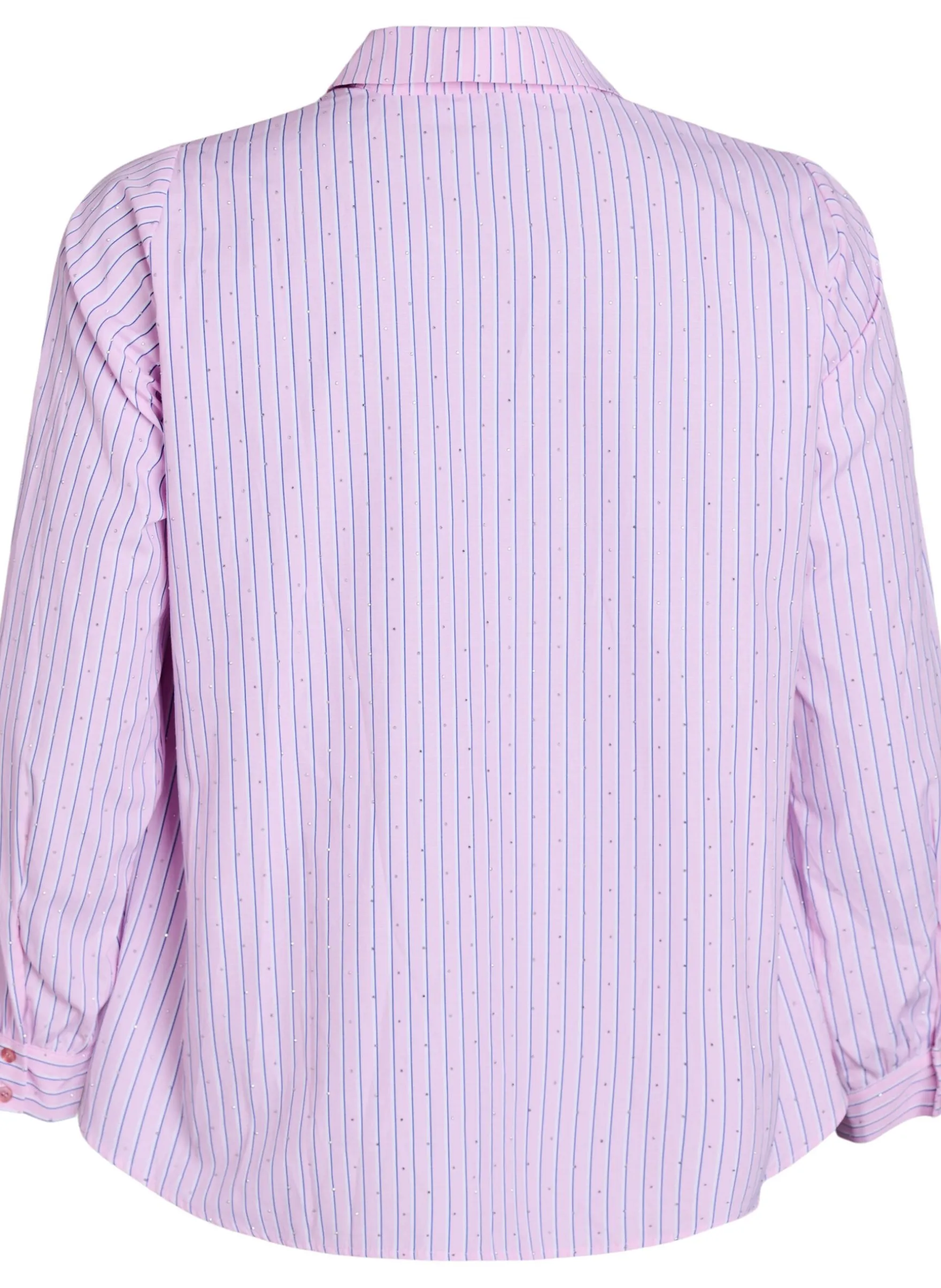 Bluse mit Streifen und Nieten