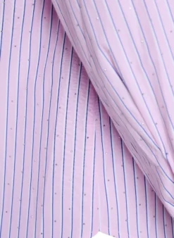 Bluse mit Streifen und Nieten