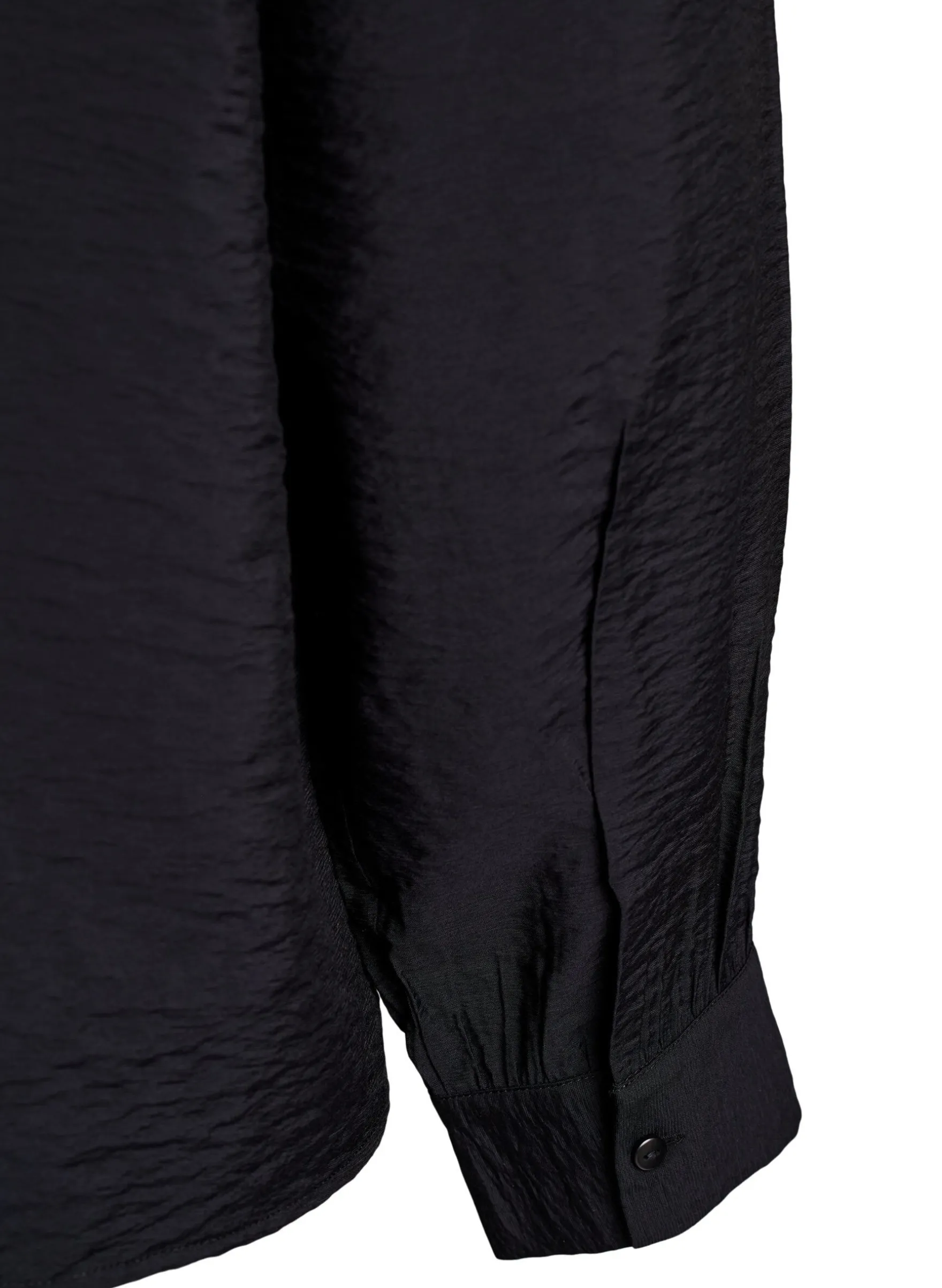 Bluse mit V-Ausschnitt und bestickten Bändern