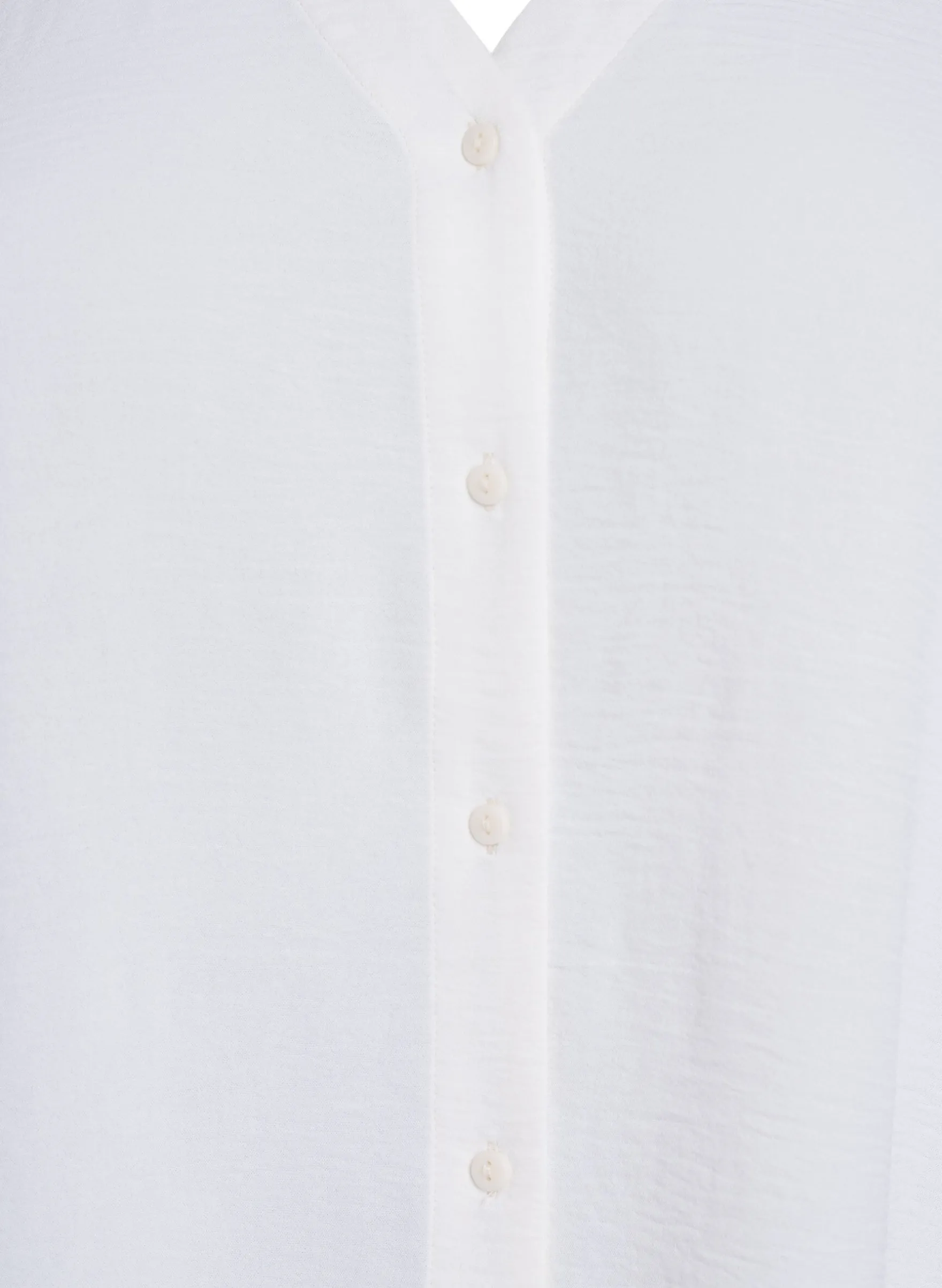 Bluse mit V-Ausschnitt und 3/4-Ärmeln