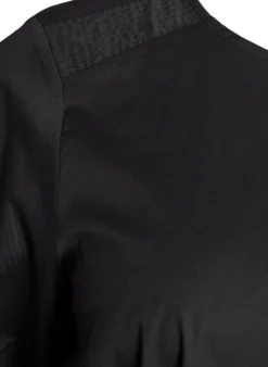 Bluse mit Ziernähten und 3/4-Ärmeln