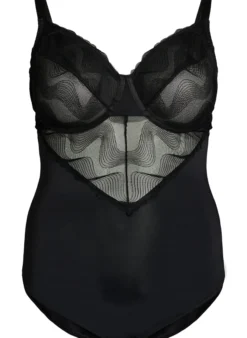 Body mit Bügel und Spitzendetails