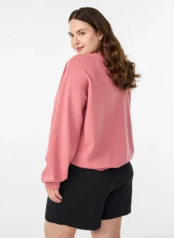 Bomber-Cardigan mit Reißverschluss