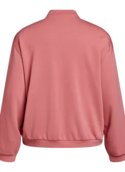 Bomber-Cardigan mit Reißverschluss