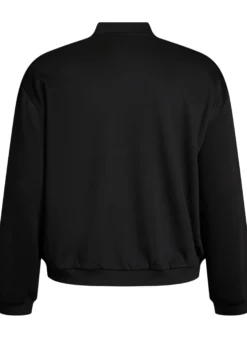 Bomber-Cardigan mit Reißverschluss