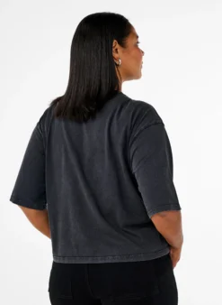 Boxy T-Shirt aus Bio-Baumwolle.