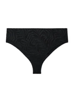 Brasilianischer Bikini-Slip aus strukturiertem Mesh