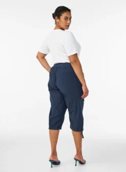 Capri-Hose aus Baumwolle
