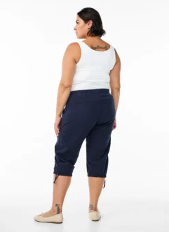 Capri-Hose aus Baumwolle