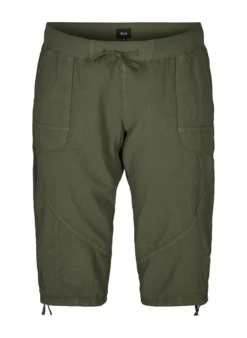Capri-Hose aus Baumwolle