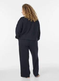 Cardigan aus Jersey mit Reißverschluss und hohem Kragen