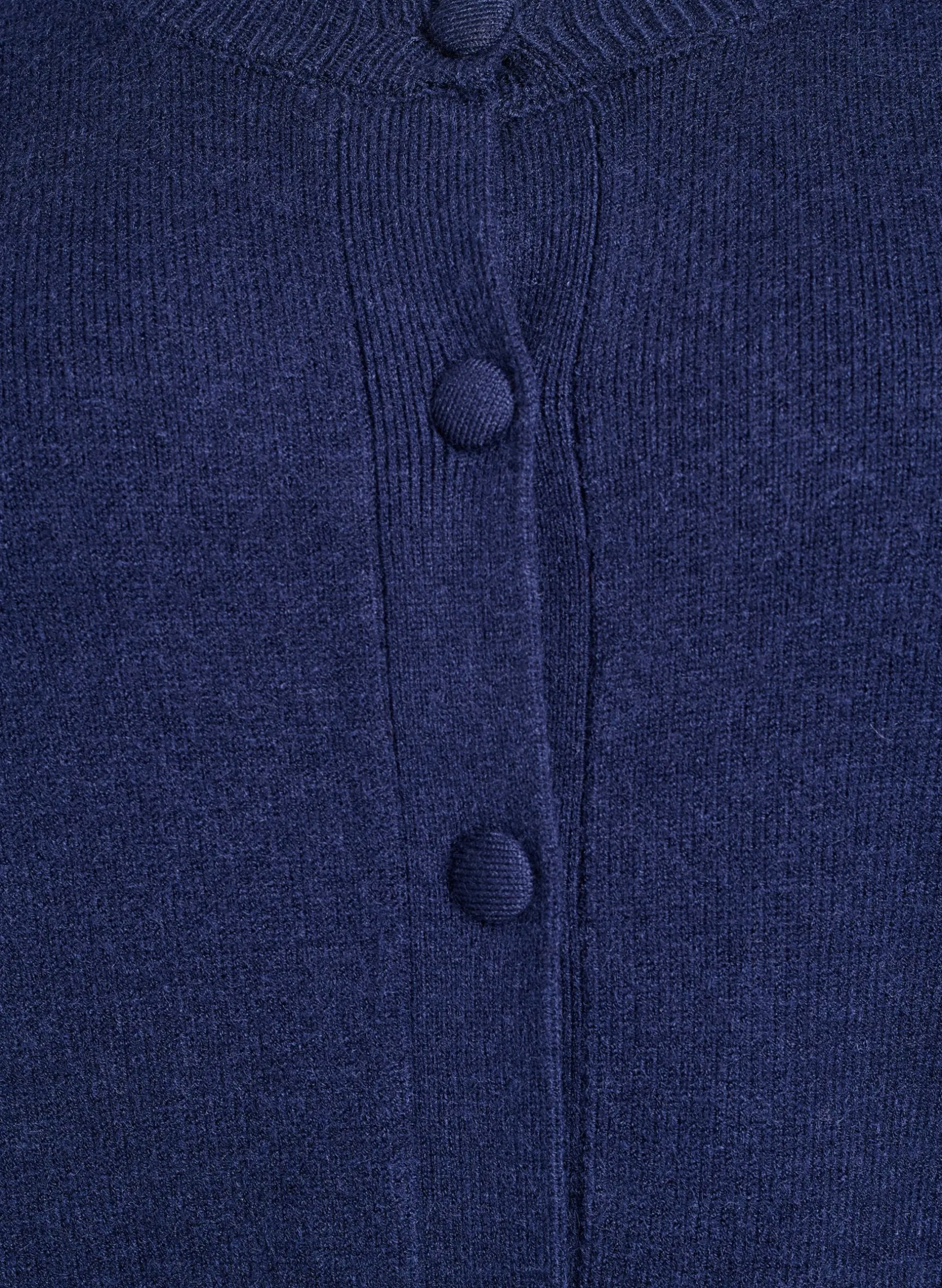 Cardigan mit Zopfmuster-Ärmeln