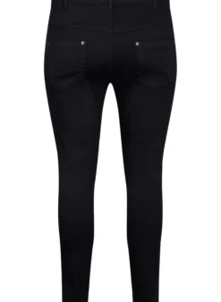 Cropped Amy Jeans mit Reißverschluss