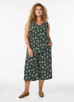 Culotte-Hose mit Print