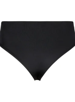 Einfarbiges Bikini-Unterteil mit normaler Taille