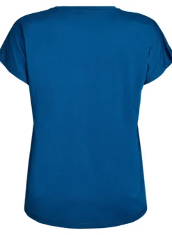 Einfarbiges Trainings-T-Shirt