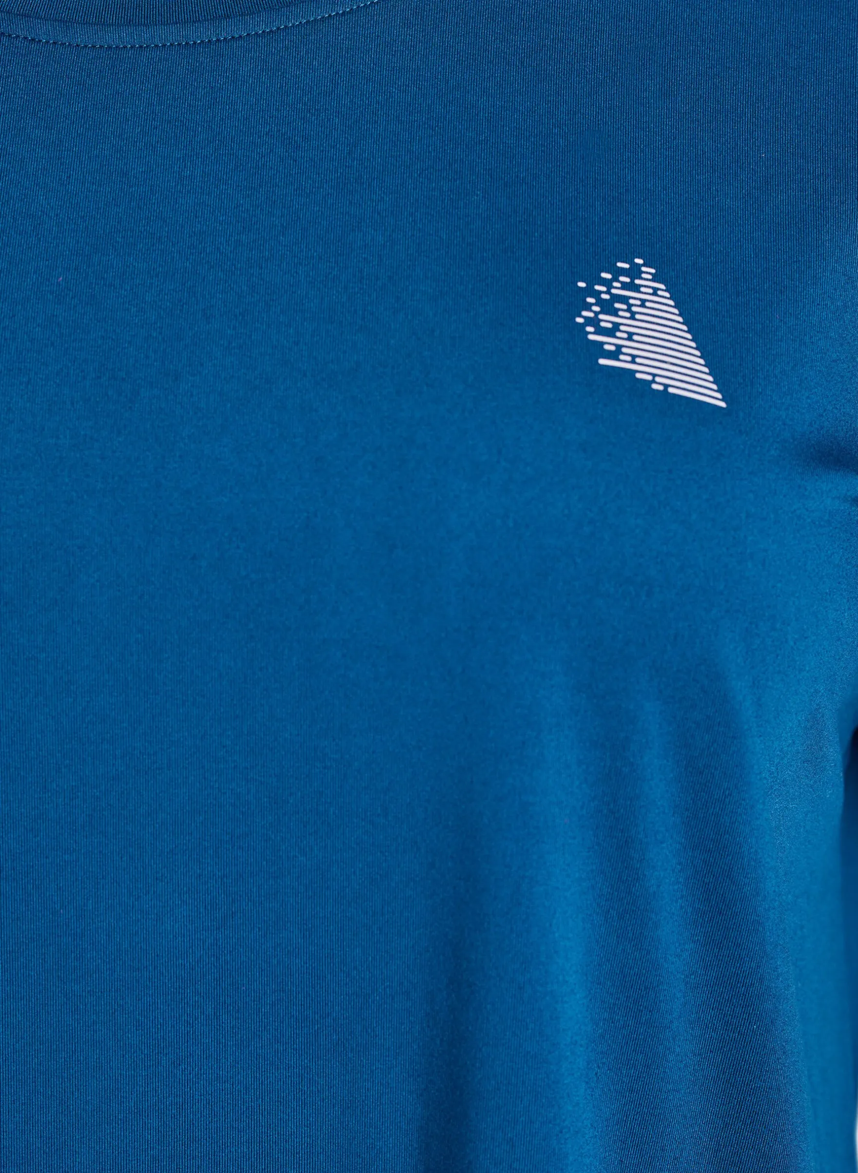 Einfarbiges Trainings-T-Shirt