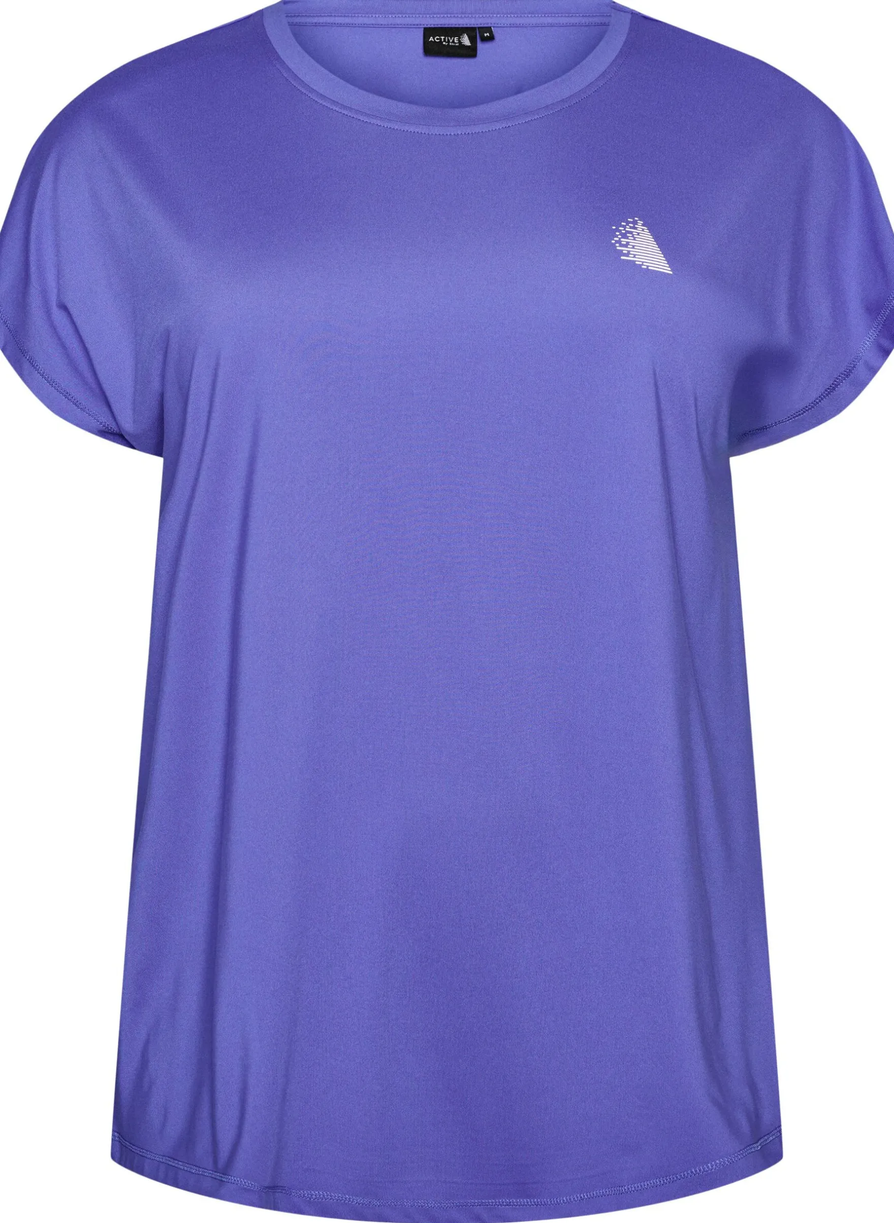 Einfarbiges Trainings-T-Shirt