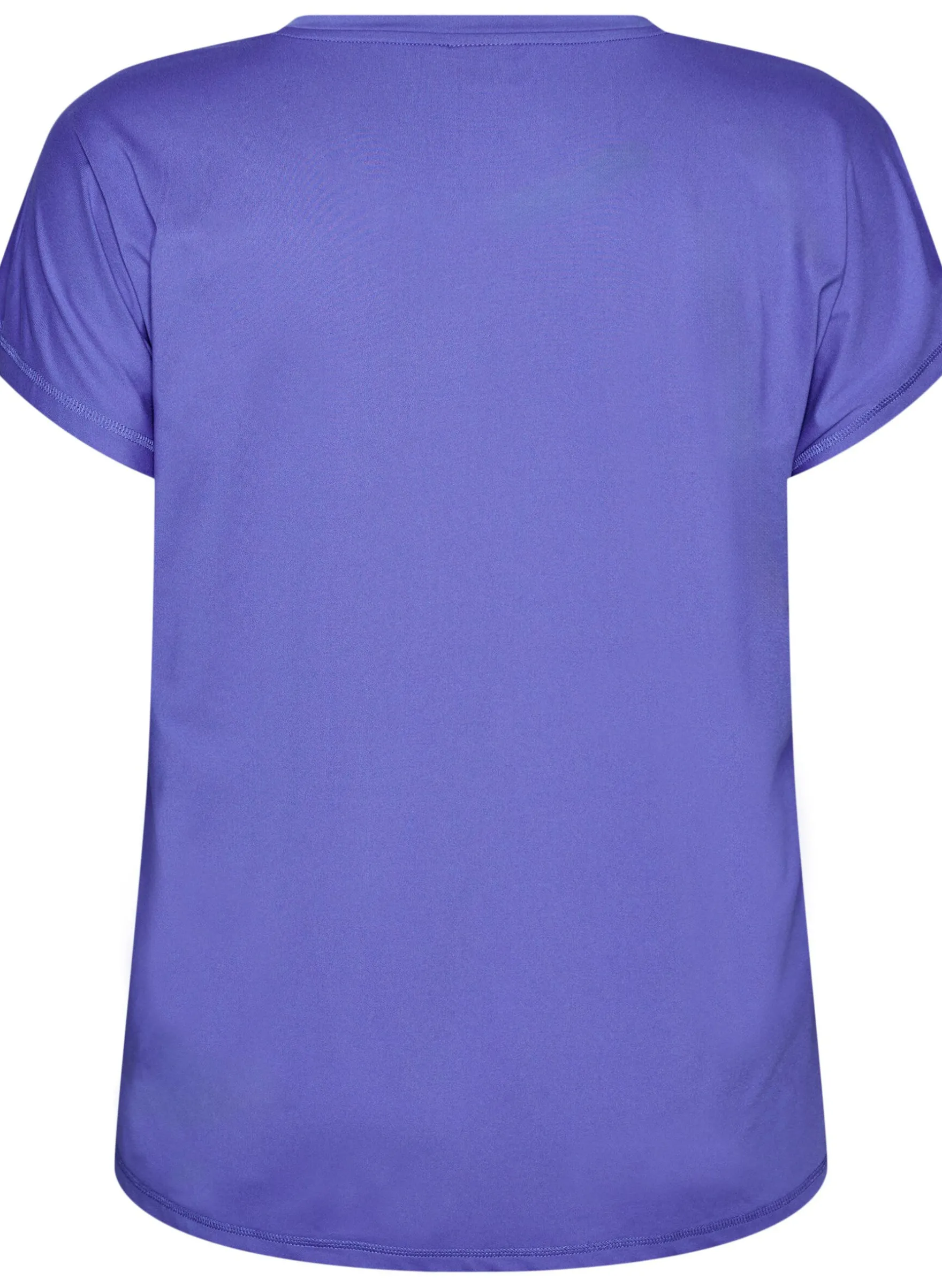 Einfarbiges Trainings-T-Shirt